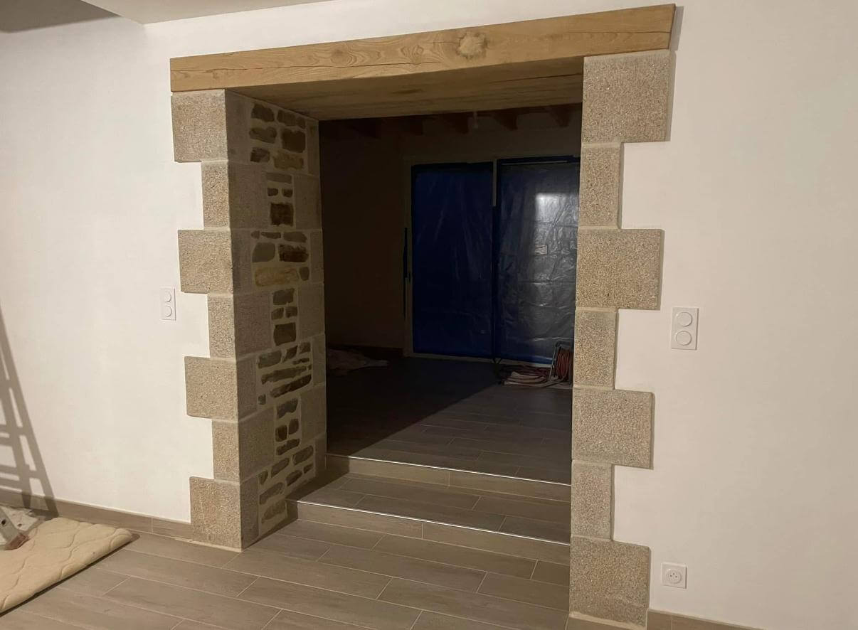 Chantier maison neuve