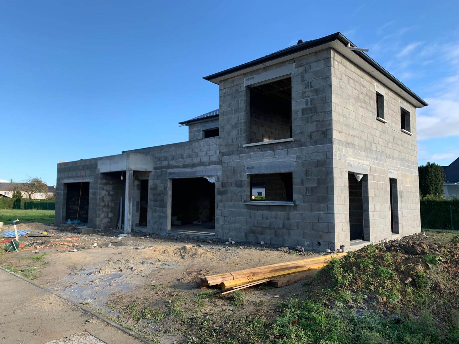 Chantier – charpente