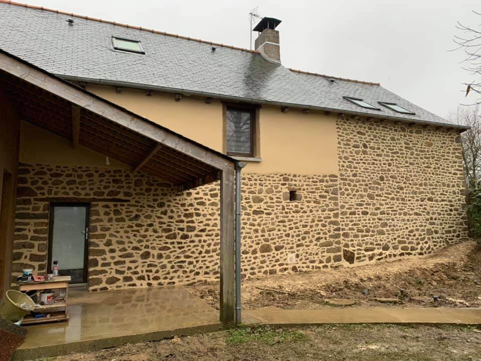 Chantier maison neuve